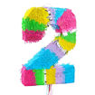 Picture of PINATA DIGIT 2 PASTEL 50X35X7.5CM